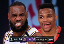 Wyniki NBA: Rockets bezradni! LeBron James wprowadza Lakers do finału Zachodu!