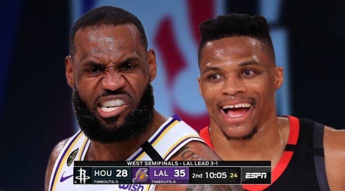 Wyniki NBA: Rockets bezradni! LeBron James wprowadza Lakers do finału Zachodu!