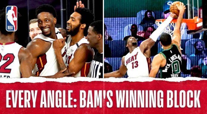 NBA: Kosmiczny blok Adebayo! Tatum zatrzymany nad obręczą! VIDEO