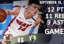 NBA: Tyler Herro wyrównuje rekord Dwyane’a Wade’a