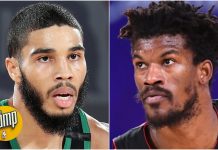 Wyniki NBA: Heat odrobili 17 punktów straty! Tatum i Brown bezradni. Świetna obrona Butlera!