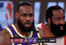 Wyniki NBA: Fatalna czwarta kwarta Bucks. Rockets lepsi od Lakers!