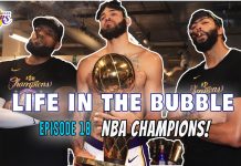 Finały NBA: Tego nie zobaczysz nigdzie indziej! Gracz Lakers ciągle nagrywał!