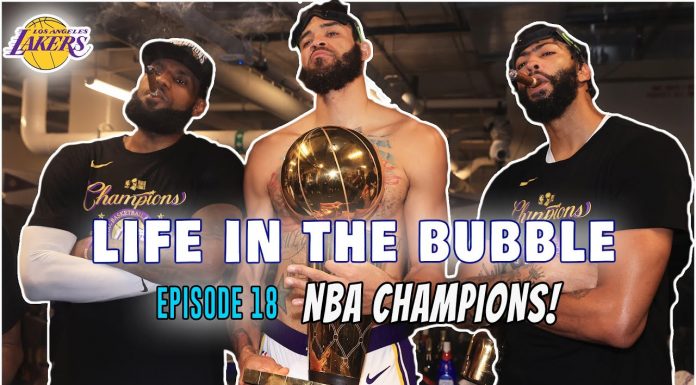 Finały NBA: Tego nie zobaczysz nigdzie indziej! Gracz Lakers ciągle nagrywał!