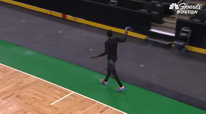 NBA: Nowy kontrowersyjny rytuał Kyriego Irvinga