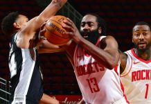 Wyniki NBA: Game-winner Guya, wrócił James Harden