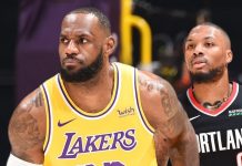 Wyniki NBA: Szalone triple-double Jokicia, popisy Hardena i Lillarda, Blazers pokonują Lakers