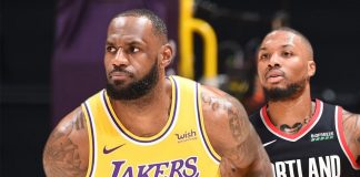 Wyniki NBA: Szalone triple-double Jokicia, popisy Hardena i Lillarda, Blazers pokonują Lakers