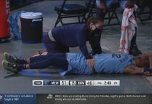 NBA: Ja Morant opuszczał parkiet na wózku