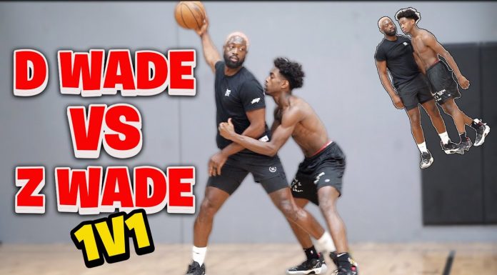 NBA: Dwyane i Zaire Wade w pojedynku 1 na 1. Warto obejrzeć!