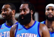 Wyniki NBA: dobry mecz duetu Harden-Wall, pierwsza wygrana Raptors, koniec serii Magic