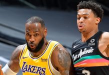 Wyniki NBA: Triple-double LeBrona, świetne występy Doncicia i Lillarda, emocjonująca końcówka w Denver