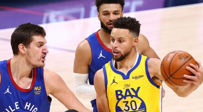Wyniki NBA: Triple-double Jokica w zwycięskim meczu z Warriors, przełamanie Raptors i Rockets