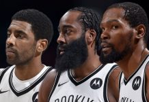 Wyniki NBA: Dwie dogrywki i porażka Nets, triple-double Hardena i Doncicia, wielkie mecze Embiida, Sextona i Capeli