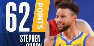 NBA: Stephen Curry z rekordem kariery! Genialny mecz lidera Warriors!