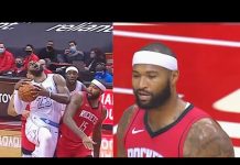 NBA: Cousins wyrzucony z boiska po ostrym faulu na Jamesie (Video)