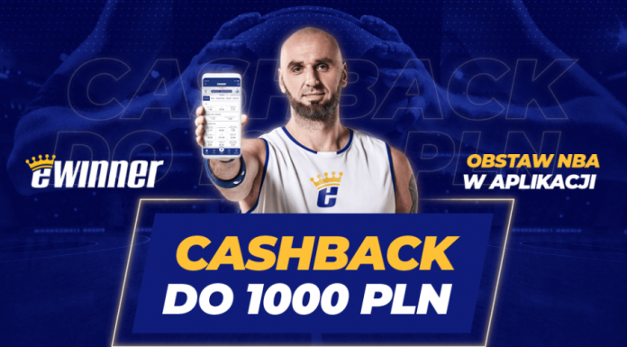 NBA: Cashback na NBA do 1000 PLN w eWinner!