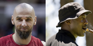 NBA: Marcin Gortat i Michael Jordan świętują!