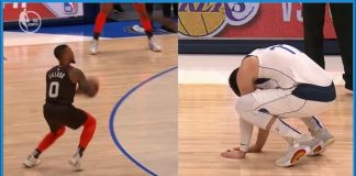 Wyniki NBA: Wielki rzut Lillarda, odnowił się uraz Davisa