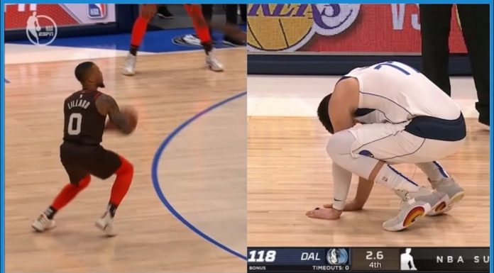 Wyniki NBA: Wielki rzut Lillarda, odnowił się uraz Davisa