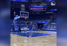 NBA: 5 celnych z rzędu z połowy? Dla Stepha Curry’ego to żaden problem!