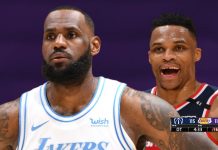 Wyniki NBA: Wizards wygrywają z Lakers po dogrywce. Niemal trzydzieści trójek Jazz!