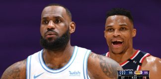 Wyniki NBA: Wizards wygrywają z Lakers po dogrywce. Niemal trzydzieści trójek Jazz!