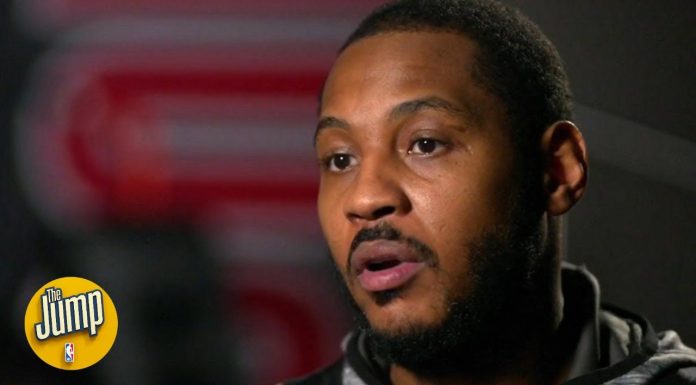 NBA: Carmelo Anthony przewiduje przyszłość mistrza wsadów