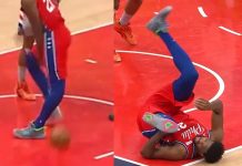 NBA: Kontuzja Joela Embiida wyglądała groźnie, ale chyba nie ma dramatu! (aktualizacja)