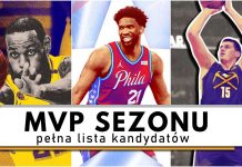 NBA: Nie ma faworyta do nagrody MVP, ale kandydatów kilku jest