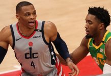 Wyniki NBA: Niesamowity duet Westbrook-Beal! 42 punkty Edwardsa, wpadki Suns i Jazz
