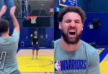NBA: Klay Thompson znów trenuje i rzuca trójki!