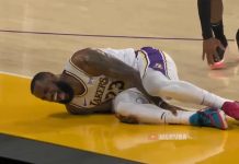 NBA: LeBron James kontuzjowany! “Nigdy tak nie krzyczał”