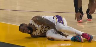 NBA: LeBron James kontuzjowany! “Nigdy tak nie krzyczał”