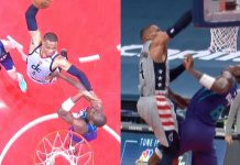 NBA: Westbrook skacze jak za najlepszych lat. Potężny wsad nad środkowym!