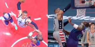 NBA: Westbrook skacze jak za najlepszych lat. Potężny wsad nad środkowym!