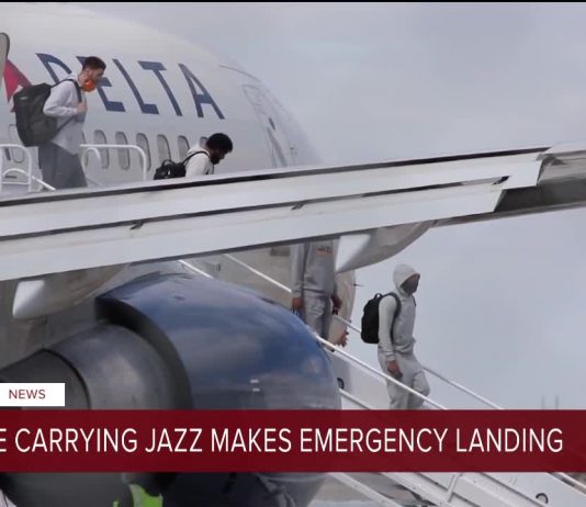 NBA: Chwile grozy w samolocie Jazz. Musieli awaryjnie lądować