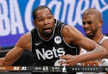 Wyniki NBA: Świetny mecz duetu Irving-Durant, Curry znów wielki, wpadki Celtics, Blazers i Bucks