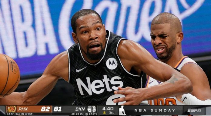 Wyniki NBA: Świetny mecz duetu Irving-Durant, Curry znów wielki, wpadki Celtics, Blazers i Bucks