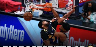 NBA Extra: Ależ to był wsad! Hachimura wziął Anthony’ego Davisa na plakat!