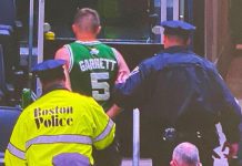 NBA: Kibic Celtics aresztowany. Pożałuje tego zachowania