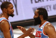 Wyniki NBA: Hawks i Knicks w play-offach, Celtics w play-in, powrót Jamesa Hardena, Lakers zawiesili banner i wciąż walczą