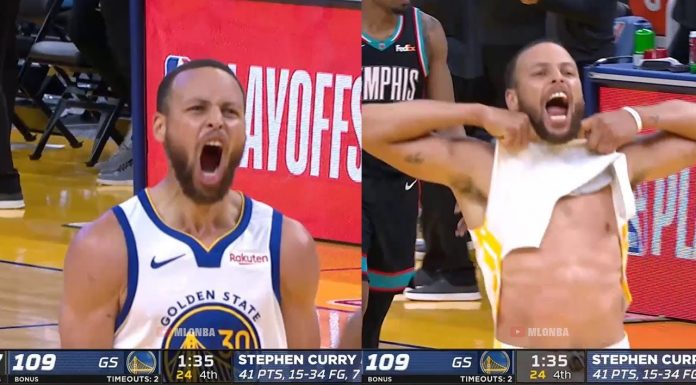 Wyniki NBA: 46 punktów Curry’ego,- Warriors vs Lakers w play-in! Knicks z przewagą parkietu! Wielki rzut E’Twauna Moore’a!