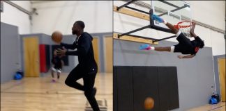 NBA: Wade wspólnie z synem powtórzyli legendarną akcję z LeBronem
