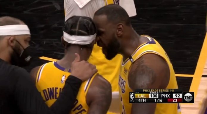 NBA: Zdenerwowany LeBron James zbeształ kolegę z drużyny! O co mu chodziło?