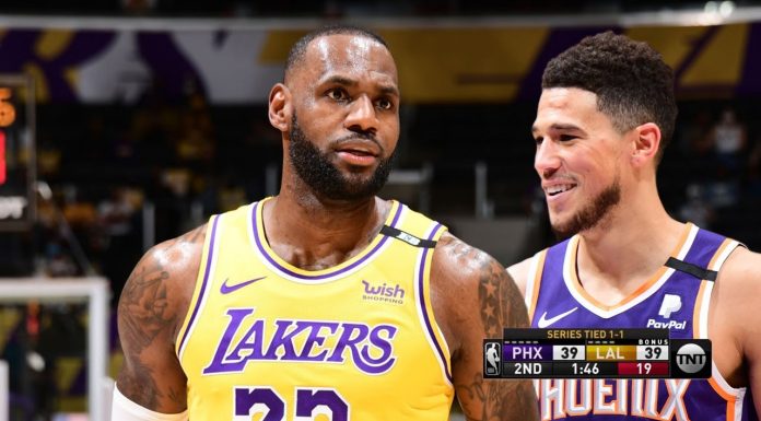 Wyniki NBA: 37 punktów Lillarda i 36 Jokicia, Lakers prowadzą z Suns, Bucks znów rozbili Heat