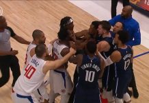 NBA: Beverley zaszedł za skórę Doncicowi. Było spięcie!