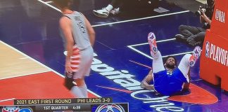 NBA: Kontuzja Joela Embiida. Niepokój w szeregach Sixers