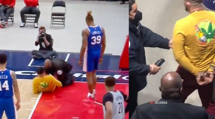 NBA: Kolejny incydent z udziałem kibica. Tym razem wbiegł na parkiet