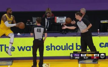 NBA: Sędziowie nie byli pewni. LeBron James musiał zatwierdzić nową piłkę